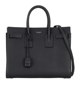Small Sac De Jour, Leather, Black,FLY398709, DB/S/CL/L/K, 3*